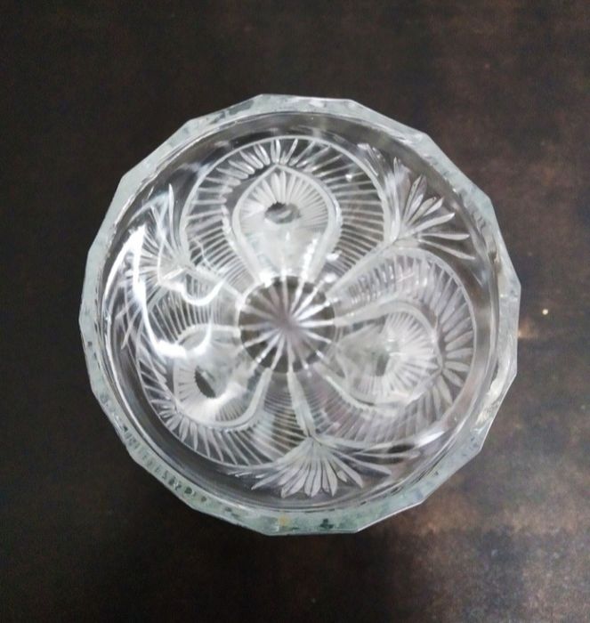 Новая Хрустальная ваза Богемия