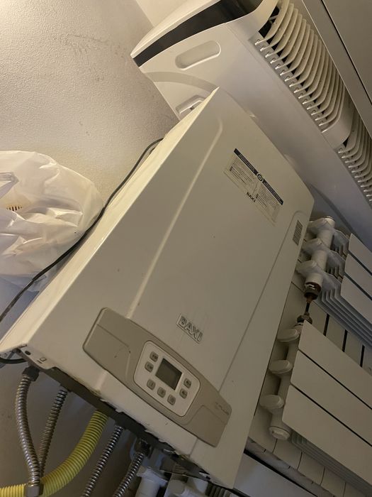 Caldeira BAXI a fincionar