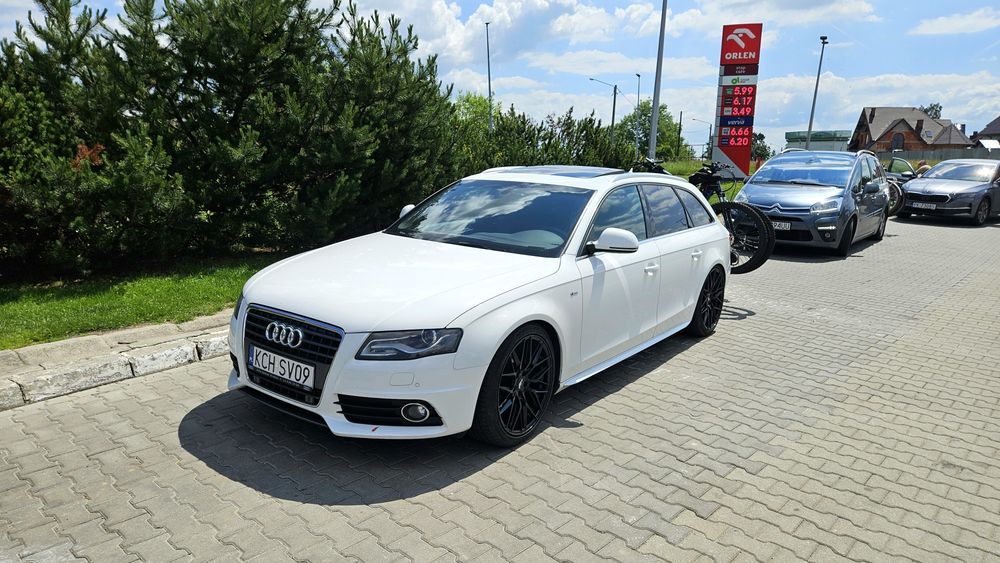 Audi A4 B8... S-line, panorama, bi-xenon,  B&O, webasto itd.