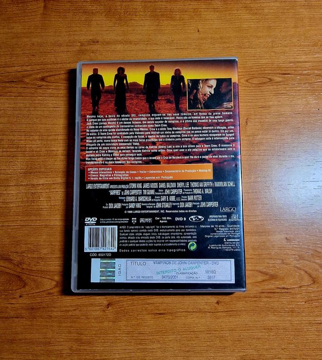 VAMPIROS (John Carpenter) James Woods/Sheryl Lee/Thomas Ian Griffith)