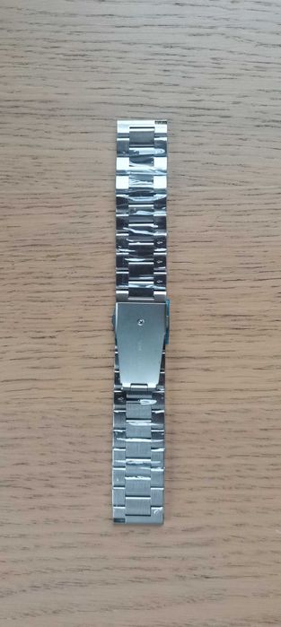 Pulseira para relógio ou smartwatch em inox 22mm