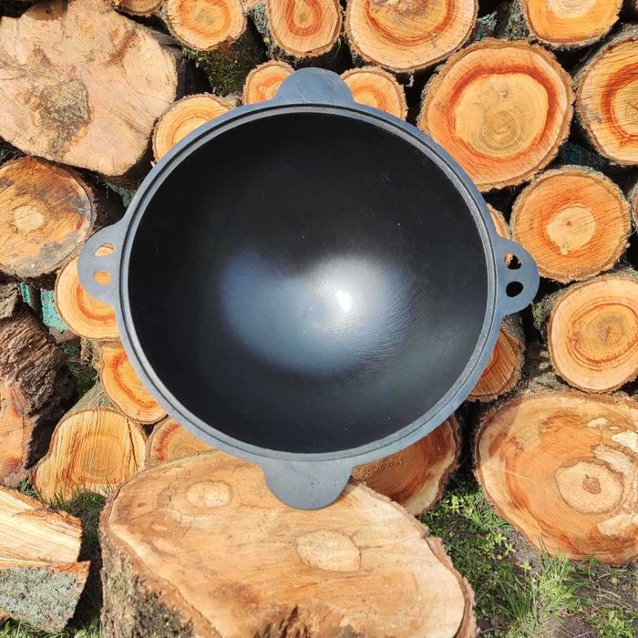 Узбецький чавунний казан Барака Baraka Азиатский чугунный казан