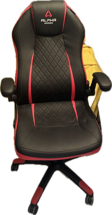 Cadeira Gaming GAM Alpha Sirius (Preto/Vermelho)