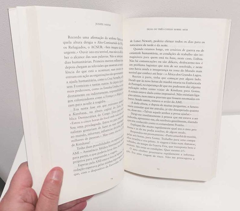Judite Sousa, Duas ou Três Coisas sobre Mim