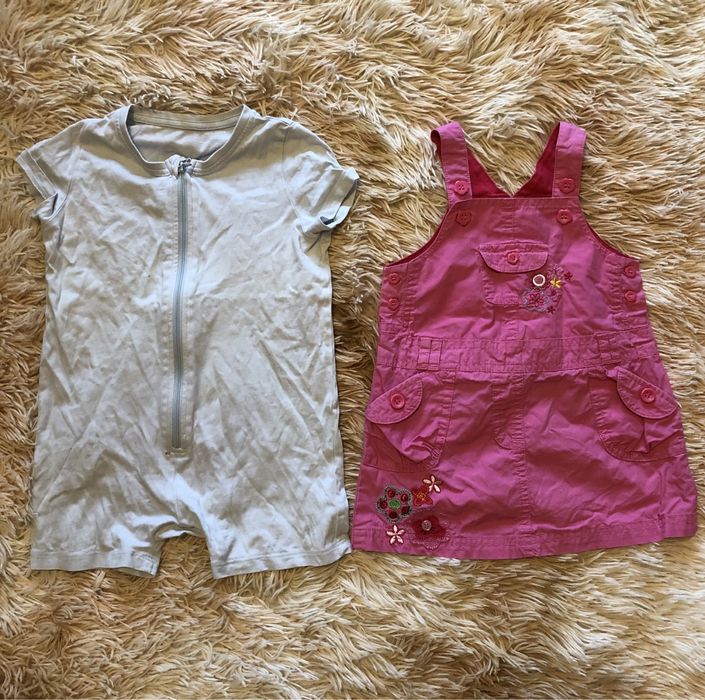 Літні речі на дівчинку 6-9 місяців