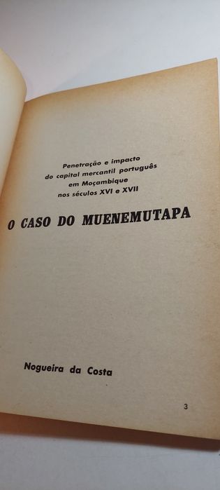 O Caso do Muenemutapa - Nogueira da Costa