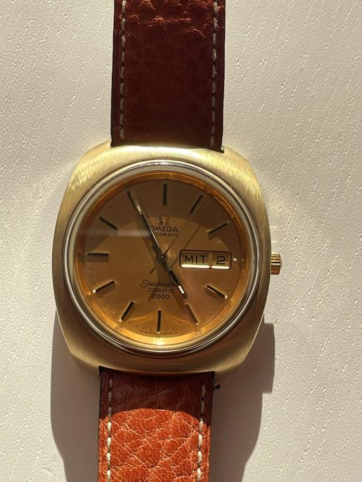 Omega Seamaster Cosmic 2000 39x44mm Automatic Ref.166.131 Circa 1977 N.O.S Full Set