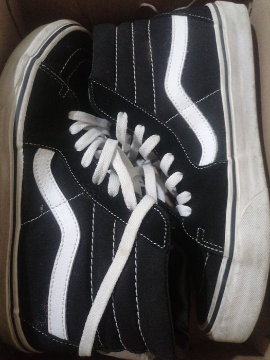 vans old skool high top black