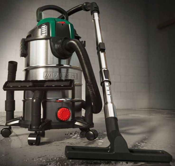 Nowy Odkurzacz przemysłowy Parkside PWD 25 1400W na mokro i sucho 25litrów