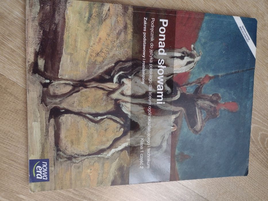 Ponad słowami - poziom podstawowy i rozszerzony język polski kl.1 cz.2