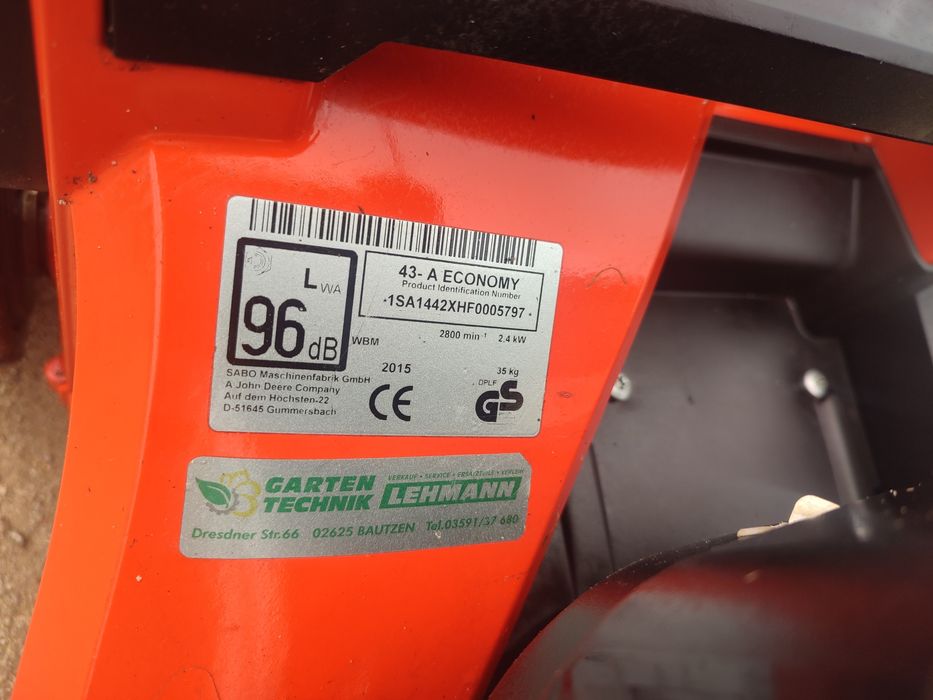 Kosiarka sabo 675 EX Briggs Stratton 2015