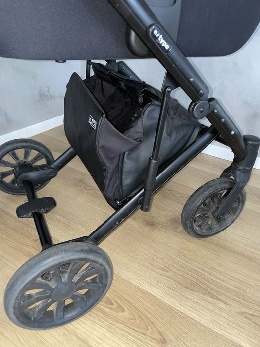 Wózek anex e type 2w1 czarny poznań
