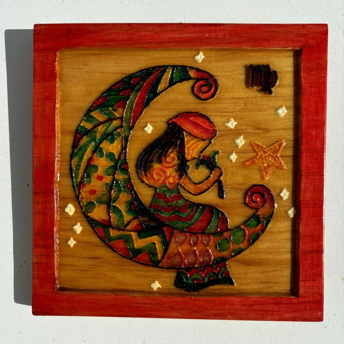 Pintura em madeira feita à mão - Vários Signos