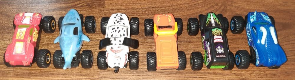 Colecção completa carros Monster Jam, Mc Donald's 2019 - Como Novos