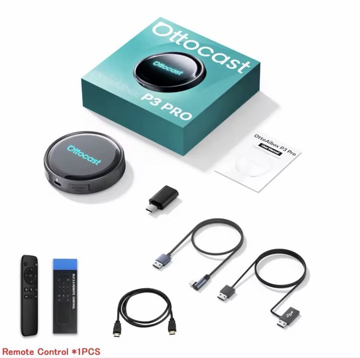 Ottocast P3 PRO 中古美品 付属品あり ottocast p3 pro - Купить запчасти для транспорта БУ и новые - Цена