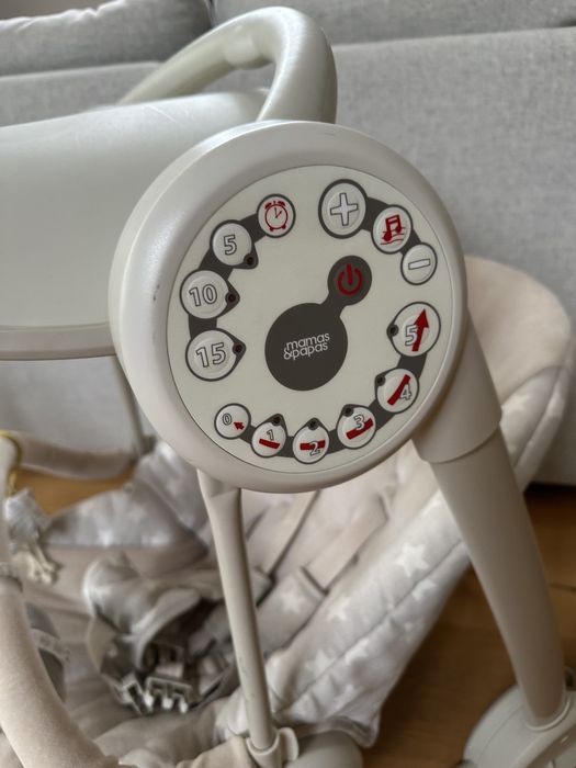 Huśtawka fisher price starlite swing + mata duży miś