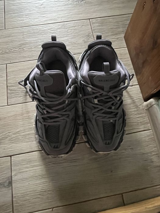 balenciaga track 1 faded purple