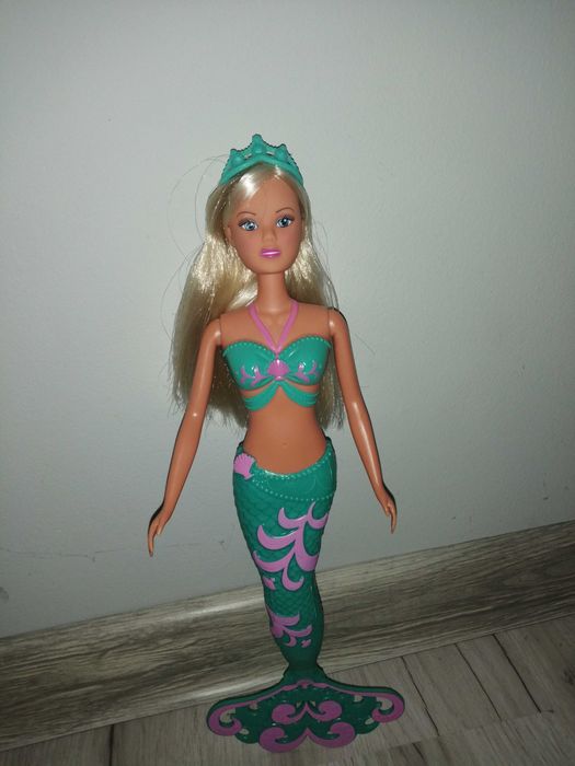 Lalka barbie, syrena, lalki