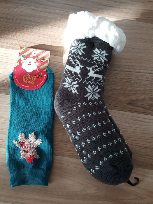 Skarpety świąteczne zestaw r.28-31