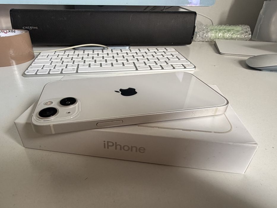 Bateria 100% iPhone 13 128gb Starlight Idealny