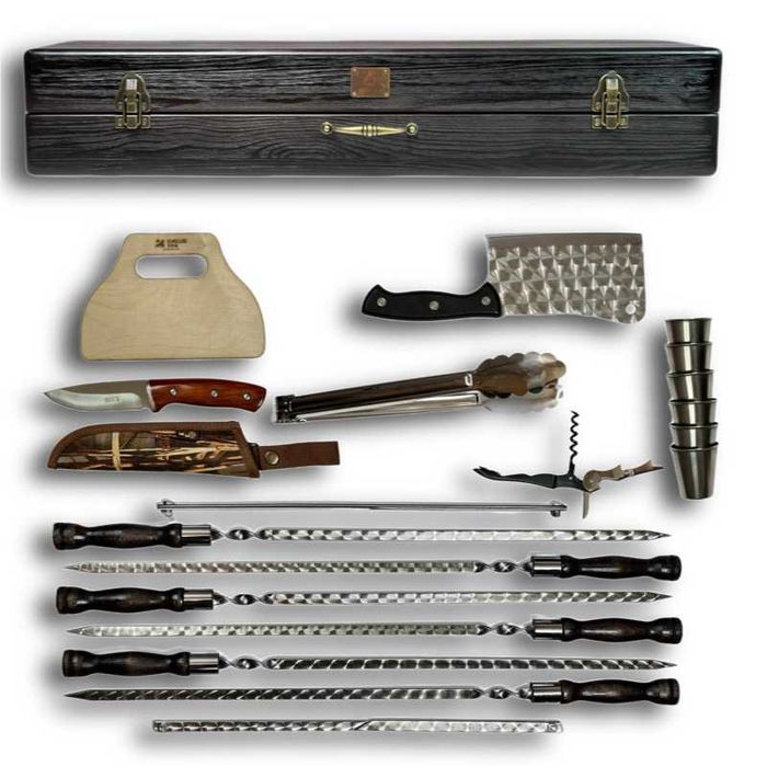 Набір шампурів ЛОСЬ BS81