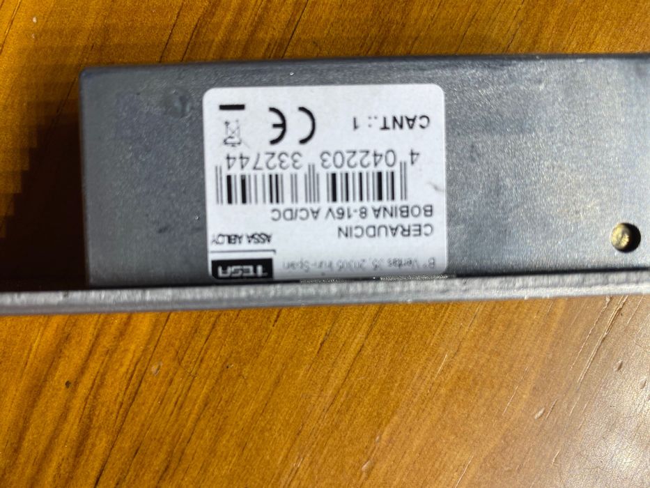 Trinco eléctrico