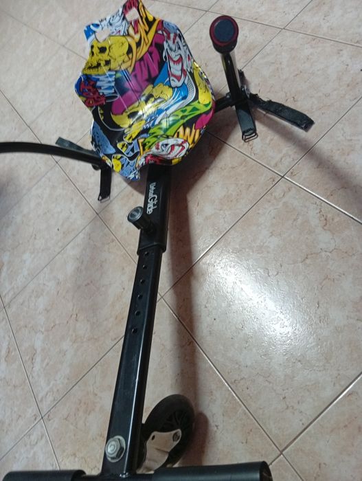 Hoverboard com kart e capacete