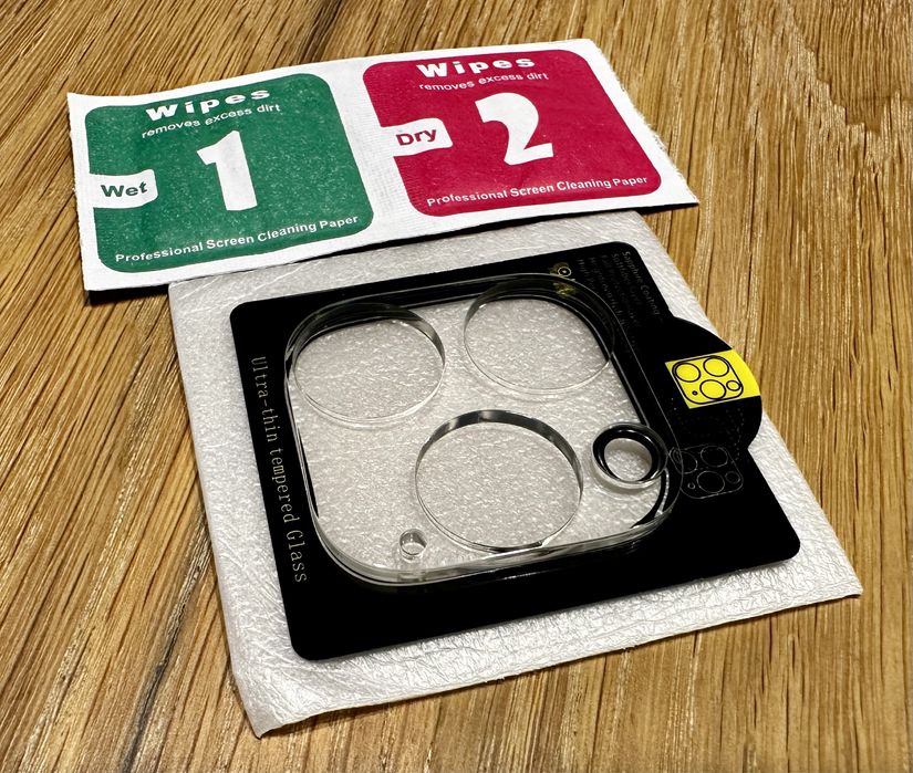 szkło hartowane na obiektyw aparatu iPhone 15 PRO i 15 PRO MAX