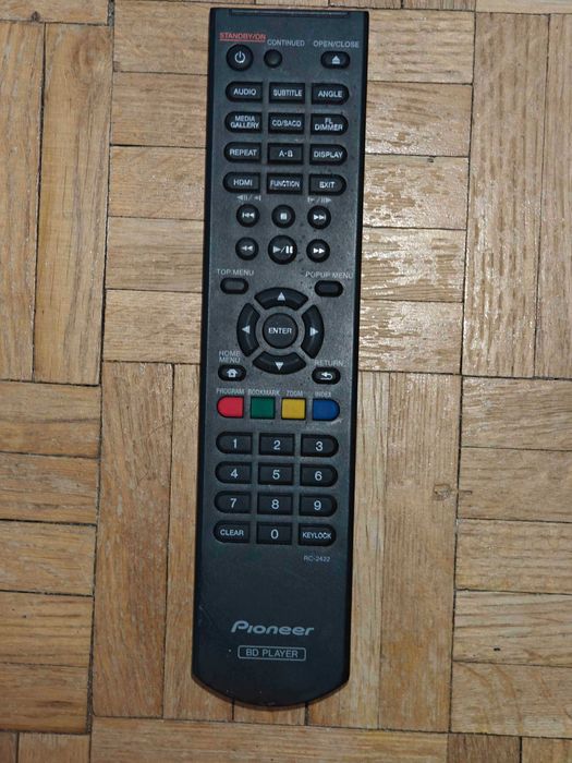 Pilot Pioneer RC-2422 BD Player Blu Ray