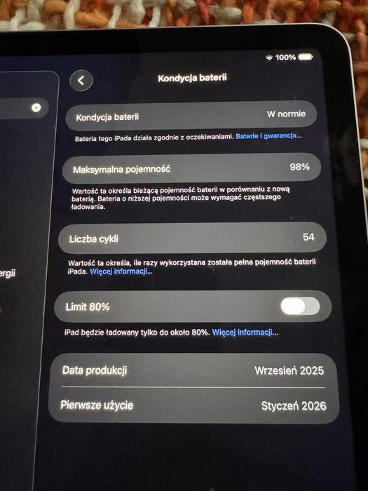 Ipad air 11 m3 128gb wifi