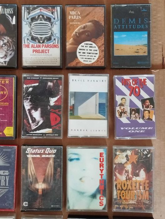 Várias Cassetes Antigas Internacionais #C03L01