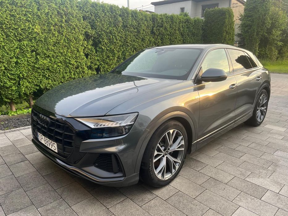 Audi Q8 Stan idealny, niski przebieg, Bang & Olufsen, światła Matrix.