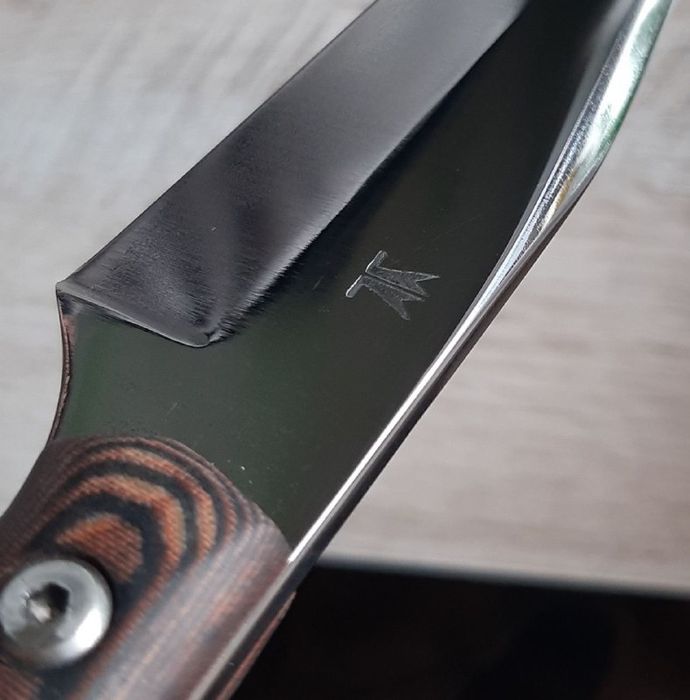 Ніж кухонний, туристичний. Нож кухонный. Сталь 50х14МФ