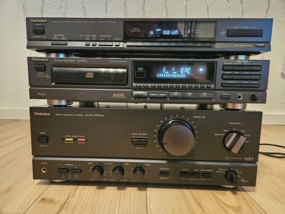 Zestaw Technics. SU V670,SL-P377A,ST-G470