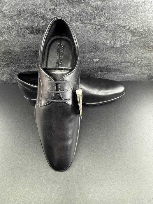 Шкіряні туфлі ECCO Gore-Tex оригінал (48)
