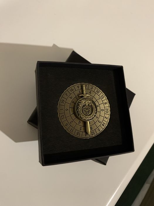 Обертовий DnD Dice set «Диск Драконячої Долі»