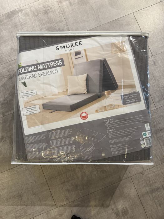 Nowy materac skladany Smukee 2 kolory gwarancja