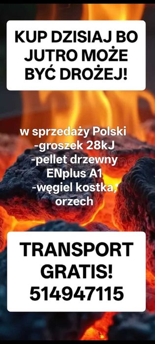 Pelet drewniany, groszek,opal