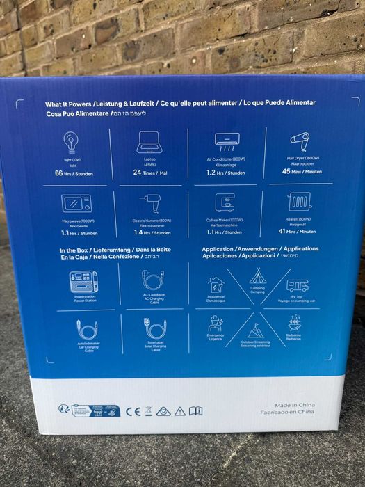 Зарядний пристрій Bluetti AC180P 1440Wh / 1800W. В наявності!
