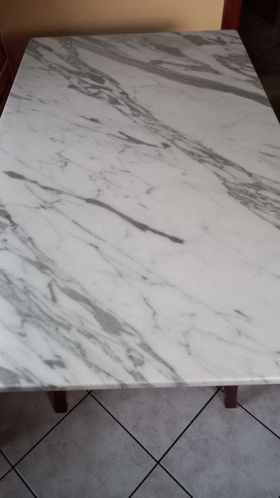 Stół Naturalny MARMUR i DREWNO