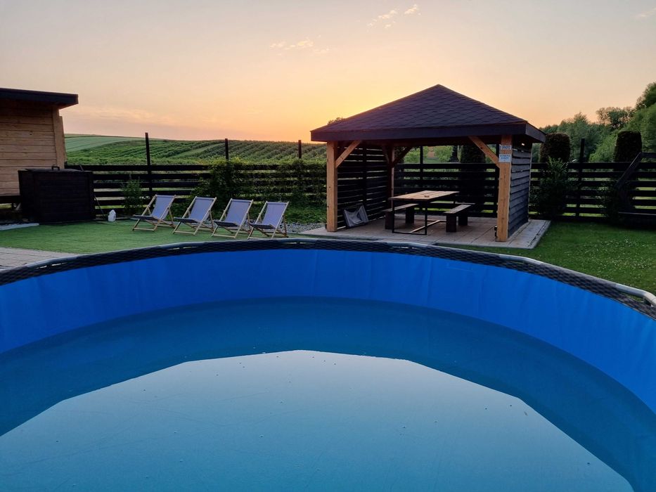 **Ekskluzywny Domek **Jacuzzi**Chata Solna**12osób**Basen** Na wyłączność**