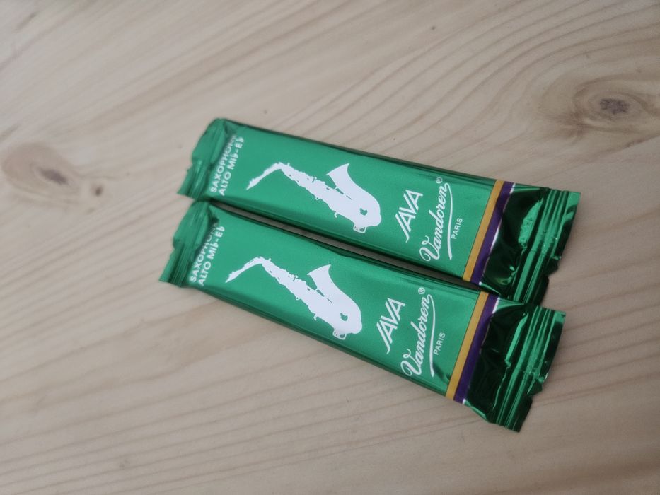 Dwa stroiki vandoren Java nr 3 do altowego