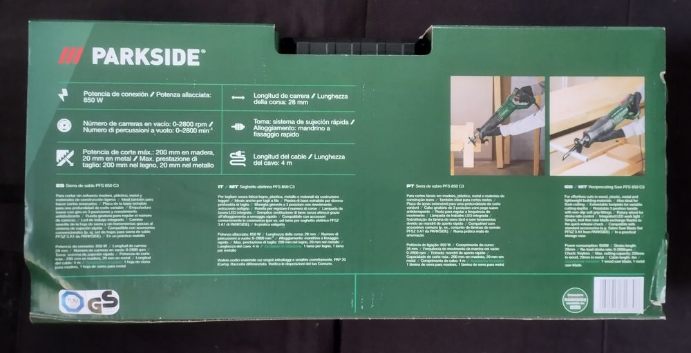 Serra sabre Parkside