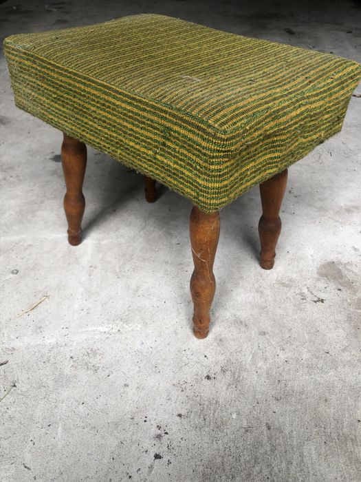 Taboret/podnóżek PRL do renowacji