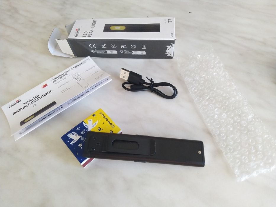 Ліхтарик, дуже компактний. Ліхтар фонарик usb