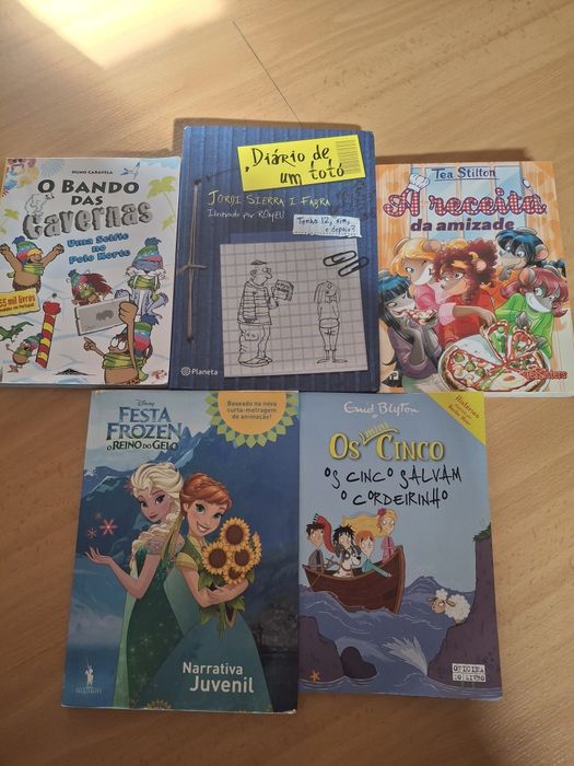 Livros criança variados