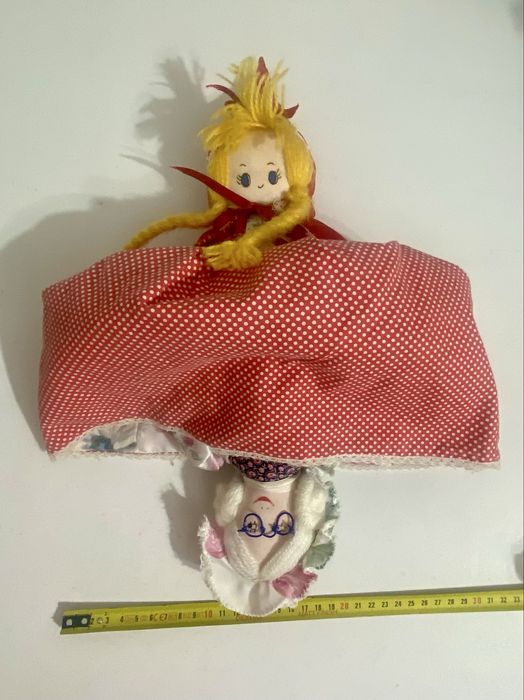 Capuchinho - Boneca de pano reversível