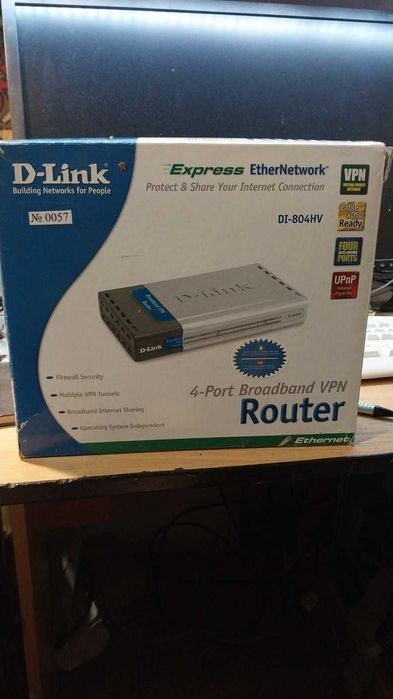Роутер  D-Link  DI-804HV