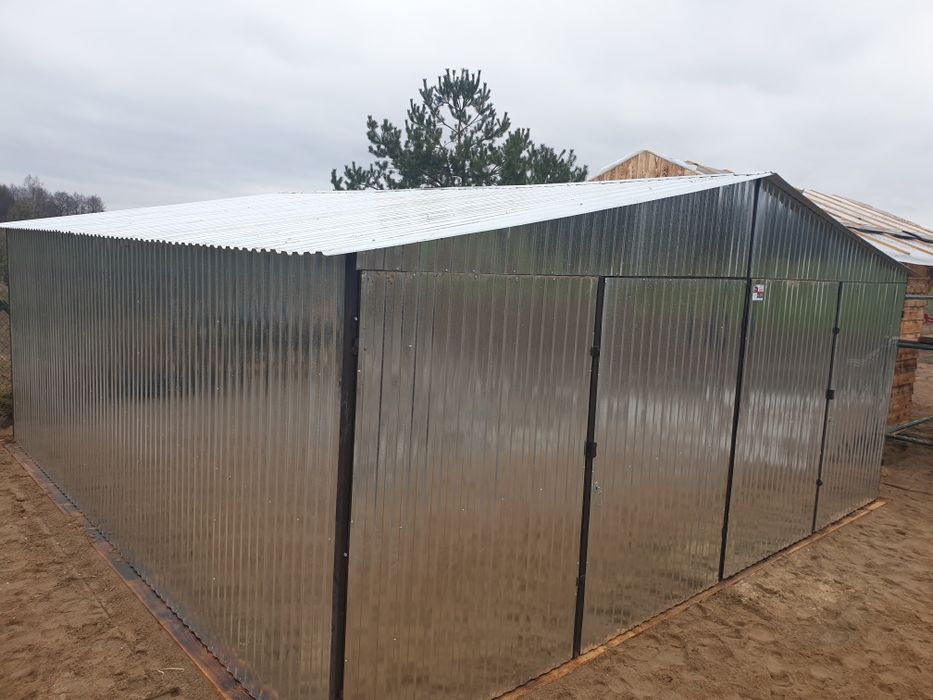 Garaż blaszany 5m x 6m - PRODUCENT