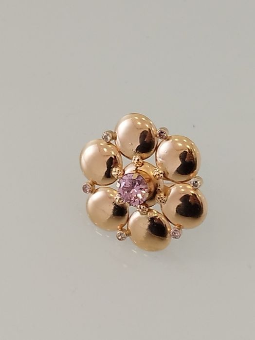 Anel em ouro de 19,2kt